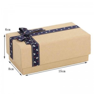 China Furnizor personalizat en-gros cutie Kraft Kraft de lux
